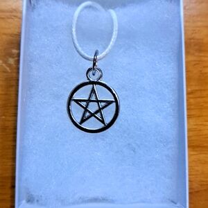 Silver Pentagram Necklace